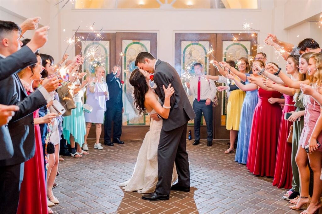 Professional Orlando DJ entertaining guests at a wedding or special event